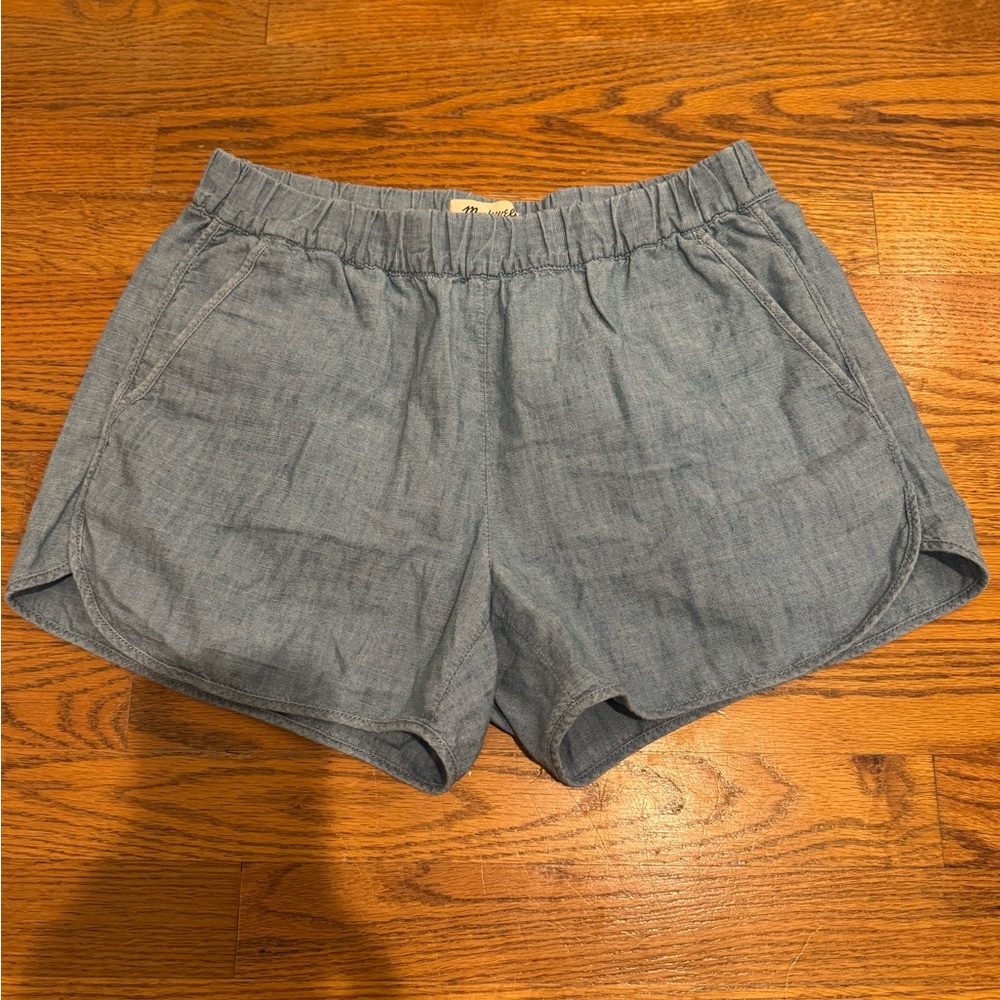 Madewell Chambray Athletic Shorts